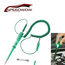 Speedwow-testador de voltagem de circuito elétrico, ferramenta de reparo com led, 6v, 12v, 24v, caneta de sonda para teste de circuitos, carros 2024 - compre barato