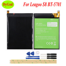 DyGod 2940mAh BT-5701 батарея Замена для Leagoo S8 батареи Bateria смартфон с инструментами 2024 - купить недорого