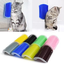 High Quality Self Groomer With Catnip Brush Comb Corner Brush Pet Supplies Pet Products For Cats Toy Massage Popular 2024 - buy cheap