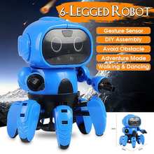 Умный сенсор LEROY для робота, 6-ногий датчик жестов, инфракрасный датчик, избегайте помех, ходьба/танец, робот, игрушка DIY 2024 - купить недорого