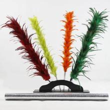 Color Changing feather Duster Wand Appearing Color Change Flower Magic Tricks Magician Stage Illusion Gimmick Props Comedy Magia 2024 - buy cheap