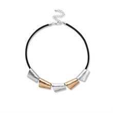 Irregular Shape Alloy Choker Necklace Fashion Metal Necklaces For Women 2018 Statement Jewelry Party Gifts 2024 - buy cheap