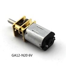 1PCS GA12-N20 6VDC 30RPM 50RPM 60RPM 100RPM 200 300 500 1000RPM  Micro Speed Reduction Gear DC Motor 2024 - buy cheap