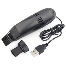 1 set of mini usb computer cleaner vacuum cleaner keyboard brush 2024 - buy cheap