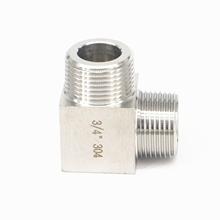 3/4" BSPT male  To Male Thread Elbow 90 Deg 304 Stainless Steel Pipe Fitting Adapter Connector Operating pressure 2.5 Mpa 2024 - buy cheap