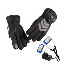 US/EU Plug Winter Heated Gloves USB Rechargeable Battery Powered For Motorcycle Hunting Hand Warmer Ski Cycling Electric Gloves 2024 - buy cheap