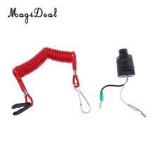 MagiDeal-Kit de interruptor de bloqueo de motor de barco marino, Universal, plástico, para Kayak, canoa, bote, yates, accesorios 2024 - compra barato