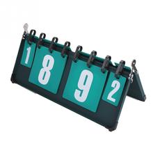 Portable 4 Digit Scoreboard Sports Competition Score Board Scoreboard for Table Tennis Basketball Volleyball Score Competitions 2024 - buy cheap