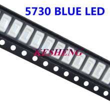 5730/5630 SMD 1000 шт синий светодиод излучающие диоды SMD СВЕТОДИОДНЫЙ 5730 синее поверхностное крепление светодисветодиодный 3,0-3,6 нм-в ультраярсветодиодный ОД 2024 - купить недорого