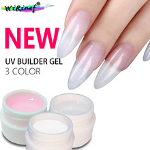 WiRinef 3 Colors Uv LED Lamp Extension Nails Manicure UV Fast Builder Fingernails Gel Lacquer Nail Polish Glue 2024 - buy cheap