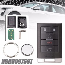 5 кнопок дистанционный Автомобильный ключ 315 МГц БЕСКЛЮЧЕВОЙ вход Автомобильный ключ NBG009768T для Cadillac 10-15 SRX 13-14 ATS XTS 2024 - купить недорого