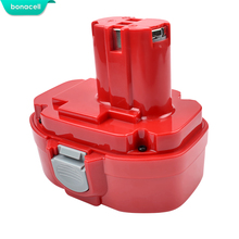 Bonacell-herramienta eléctrica recargable NI-MH para MAKITA, 18V, 2000mAh, li-lon, batería para MAKITA 1822 192826-5 192827-3 PA18 L15 2024 - compra barato