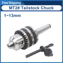 Tailstock Chuck/1-13mm Chuck with MT2# Tailstock/SIEG C2/SC2/C3/CJ0618 S/N:10012 2024 - buy cheap