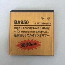 Для Sony Xperia BA950 батарея Замена батареи для SONY Xperia ZR M36h SOL22 C5502 C5503 BA950 SO-04E AB0300 батареи 2024 - купить недорого