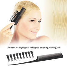 2 Side Hair Dyeing Comb Adjustable Sectioning Highlight Comb Weaving Cutting Brush Professional Salon Hair Coloring Styling 2024 - buy cheap