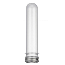 Tubo de ensaio de plástico com tampa de alumínio, 50 peças 40ml embalagem tubo com vedação sensível à pressão cápsula de doces 5.6inc 2024 - compre barato