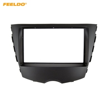FEELDO Car CD/DVD Radio 2Din Fascia Frame Installation For Hyundai Veloster 2011 Stereo Dashboard Refitting Panel Frame Bezel 2024 - buy cheap