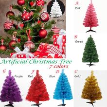 60cm Artificial Christmas Tree Snowflake Xmas Plastic Tree New Year Home Ornaments Desktop Decorations Christmas Tree 2024 - buy cheap