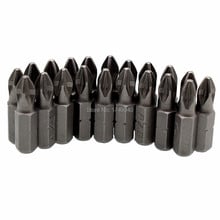 20 Piece 25mm PZ2 Magnetic Screwdriver Bits Set Impact Screwdriver Pozidriv Insert Bit 1/4" 6.35mm Hex Shank Screw Driver Bits 2024 - buy cheap