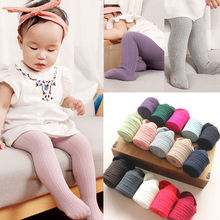 Emmababy Baby Toddler Kid Girl Candy Color Cotton Warm Knee High Pantyhose Stockings Tights Fit 3M-6T 2024 - buy cheap