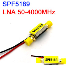 SPF5189 LNA 50-4000 МГц РЧ усилитель низкий уровень шума NF = 0.6dB для FM HF VHF/UHF ham радио усилитель усиления 22DB 1,9 GHz 2024 - купить недорого