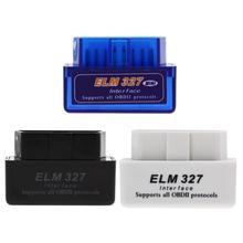 Mini ELM327 V2.1 OBD2 OBDII Wireless Bluetooth Car Auto Tester Code Scanner Scan Tools Diagnostic-tool Works with Android Torque 2024 - buy cheap