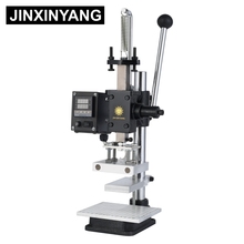 JINXINYANG Manual Hollow position Bag Hot Foil Leather Embossing Pressing Logo Heat Press Stamping Machine 2024 - buy cheap