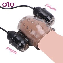 OLO Glans Trainer 12 Speed Penis Vibrators Penis Massage Male Masturbator Sex Toy For Men Delay Ejaculation Remote Control 2024 - buy cheap