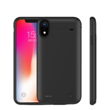 Cargador recargable 5200 para Iphone Xs Max Xs Xr, funda de carga de batería extendida, portátil, ultrafina, color negro 2024 - compra barato