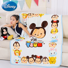 Disney minnie mic padrão cobertor do bebê outono e inverno bebê segurar cobertor 100*140 cm recém-nascido criança criança criança cobertor nuvem 2024 - compre barato