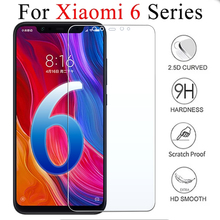 Защитное стекло для xiaomi 6a 6x note 6 pro A2 lite light ksiomi mi a6 x6 6pro 6 a x Xiaomei readmi siaomi, закаленная пленка 2024 - купить недорого