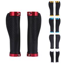 Superior Quality Rubber Ergonomic Rubber MTB  Honeycomb Shape Mountain Bike Bicycle Handlebar Grips Cycling Lock-On Ends 2024 - buy cheap