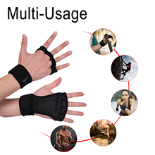 Men Sports Gloves Women palm Gloves Gym Fitness Hands Exercise Training Wrist Silicone Anti-slip Resistance Weightlifting Gloves 2024 - buy cheap