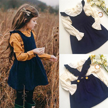 1-5T Fashion Infant Kids Baby Girls overalls Sleeveless Cute Party Princess Tutu Dress lovely childrens dress 2024 - buy cheap