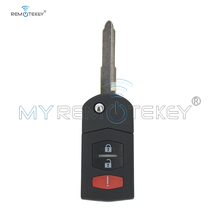 Remtekey Remote key shell for Mazda 3 button BGBX1T478SKE12501 2005 2006 2007 2008 2009 2010 2011 2012 2024 - buy cheap