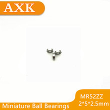 Rodamientos de bolas en miniatura Mr52 Zz, Abec-5 (10 Uds.), 2x5x2021 Mm, buena calidad, L-520zz, W52, novedad de 2,5 2024 - compra barato