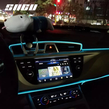 Tira de luces LED de ambiente Interior para coche, accesorio Flexible para Fiat Punto Abarth 500X124 Spider Mobi Uno Qubo Panda Tipo Plug & play 2024 - compra barato