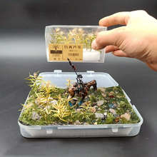 Simulación de caña de juguete 1/35 hierba racimo flor planta escena militar paisaje jardín diseño DIY para Diorama 2024 - compra barato