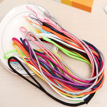 50-100PCS long Nylon Lanyard Cell Phone Hanging Strap Mobile Phone Datachable Neck Straps Flexible Sling Necklace Rope 2024 - buy cheap