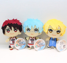 20/Lot Hotel 3 Styles Anime Kuroko's Basketball Kuroko Tetsuya Kagami Taiga Kise Ryota 15CM Keychain Plush Toys 2024 - buy cheap