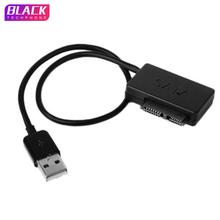 Laptop Sata Cable SATA To USB Adapter 6P + 7P SATA To USB2.0 Cd-rom Cable 13-Pin Adapter Box 2024 - buy cheap