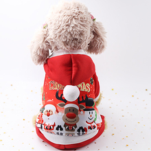 Christmas Dog Clothes Winter Pet Clothes for Small Dog Coat Jacket Costume Hoodies Warm Cat Santa Claus Pet Apparel 2024 - buy cheap