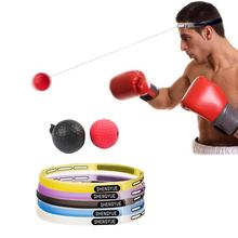 Новый 2 уровня сложности боксерский мяч с повязкой на голову скорость реакции мяч рефлекторный мяч для координации тренировочная способность 2024 - купить недорого
