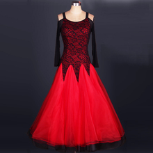 Longos vestidos de baile para a competição de dança vestido longo dança trajes luminosos Espanhol vestido de trajes de dança do tango dança moderna 2024 - compre barato