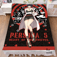 Japanese Anime Game Persona5 Bed sheets  Bedding Coverlet cartoon bedsheets cosplay fan gift drop shipping 2024 - buy cheap