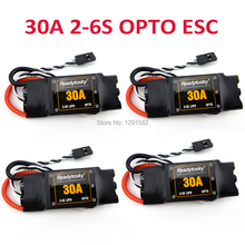 30A ESC OPTO 2-6S ESC электронный регулятор скорости с разъемом банана 3,5 мм для мультикоптера F450 S500 X500 2024 - купить недорого