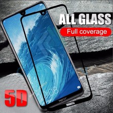 5D Protective Glass On Honor 8X 7X 8C 9 10 Lite Tempered Glas Screen Protector On P30 20 Mate 20 P Smart Plus Full Cover Film 2024 - buy cheap