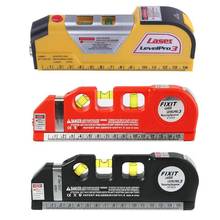Infrared Laser Level Standard and Metric Rulers Wire Infrared Level Laser Horizon Vertical Measure Tape Aligner Bubbles Ruler 2024 - buy cheap