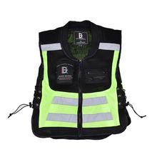 Safety Reflective Running Cycling Vest Ultra Light Comfortable Motorcycle Reflective Sleeveless Jacket 2024 - buy cheap