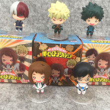 5pcs/set My Hero Academia Figures Izuku Midoriya Katsuki Bakugou Boku No Hero Academia pvc Figure Toys 2024 - buy cheap